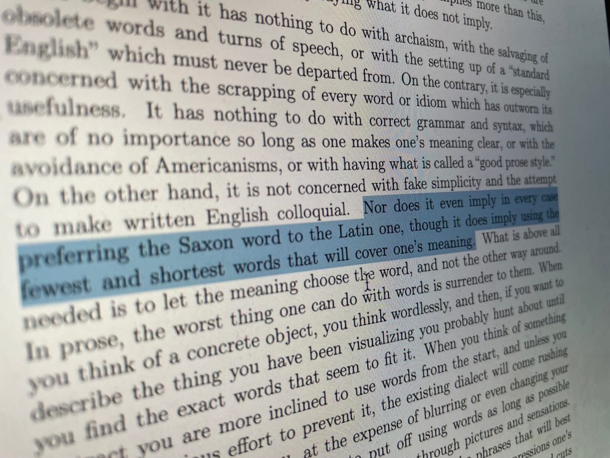 One rule for life, shouting in carparks and zen-like self-sufficiency